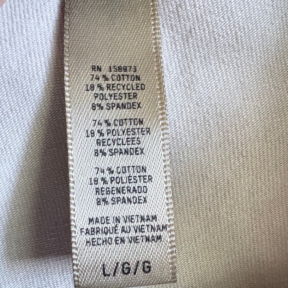 Skims Cotton Blend Flare Pants Size L Cream Lounge Yoga like new cozy boho - Picture 4 of 5